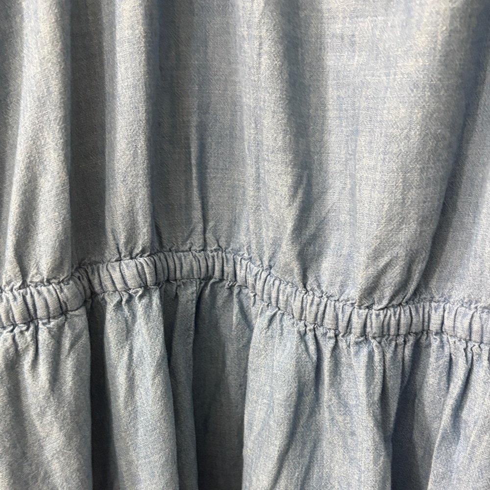 NWT Lane Bryant Light Blue Denim Mid Dress size 22 - Picture 7 of 11